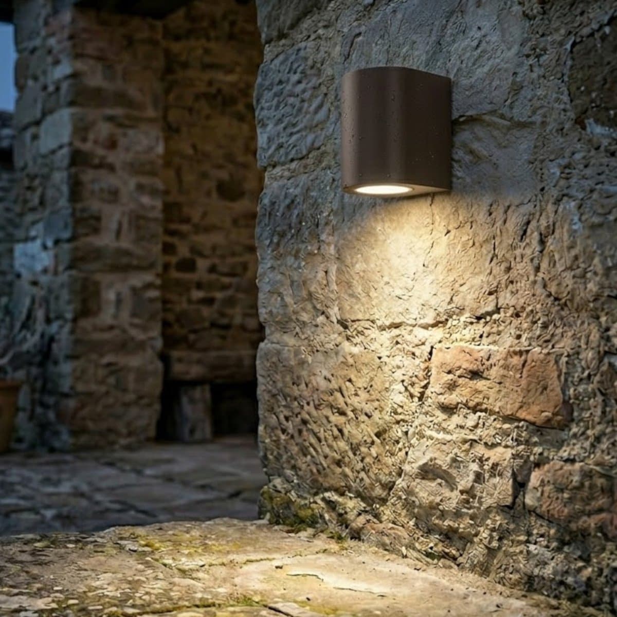Applique classico Lampadari Bartalini PORD ONE EC GU10 LED IP54 alluminio monoemissione - 4