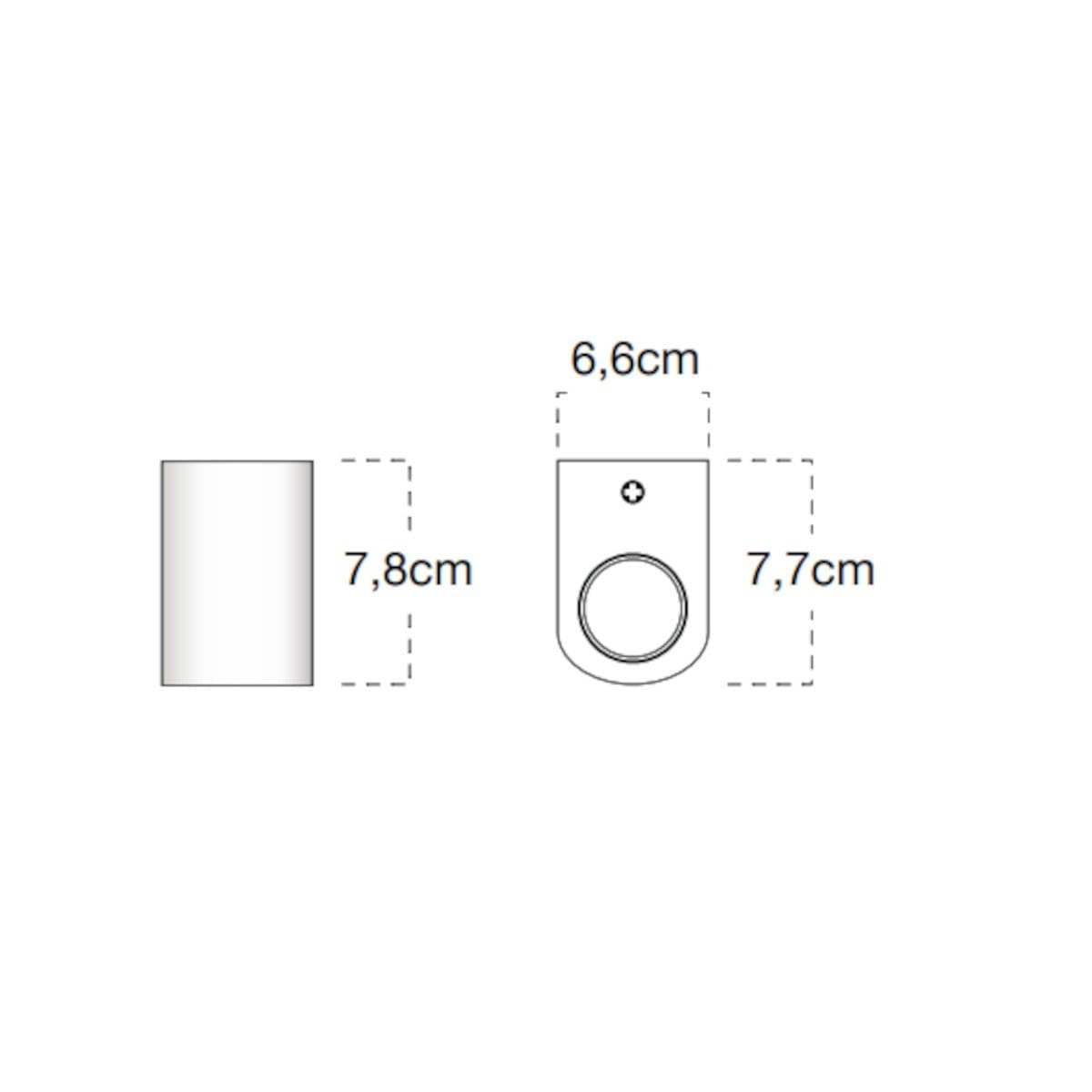 Applique classico Lampadari Bartalini PORD ONE EC GU10 LED IP54 alluminio monoemissione - 5