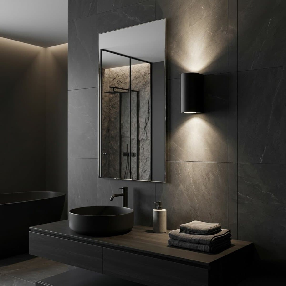 Applique moderno Lampadari Bartalini PORD TWO GU10 LED IP54 alluminio biemissione - 2
