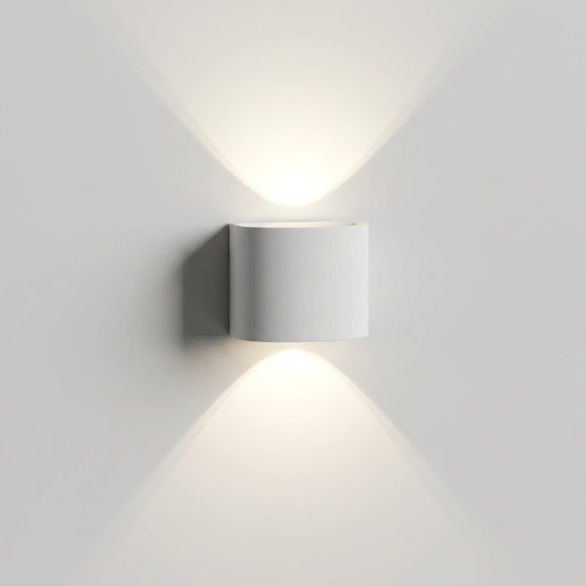 Applique led Lampadari Bartalini SULUCO CCT IP54 alluminio termoplastica biemissione - 2