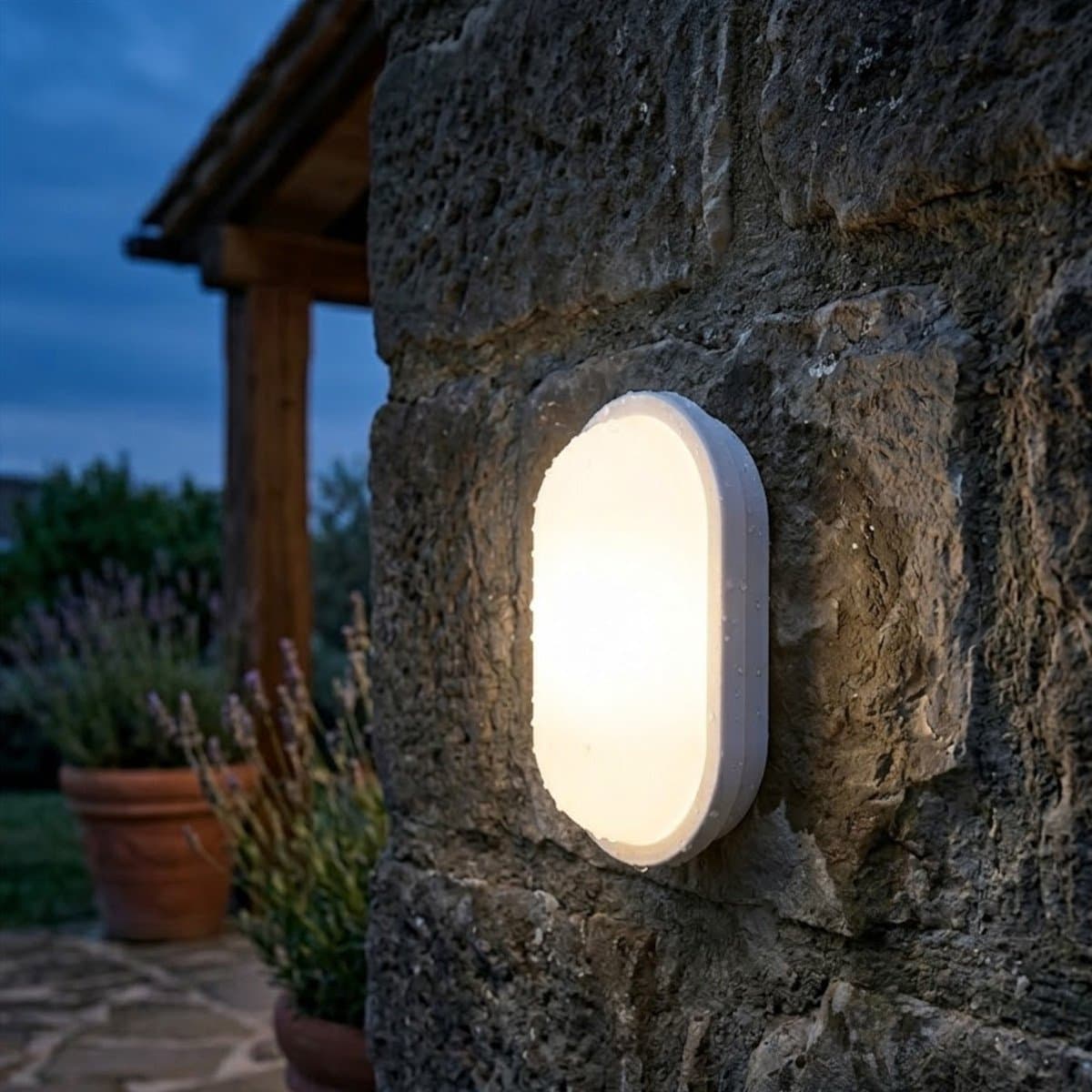 Applique moderna Lampadari Bartalini OILAP O 20 LED CCT IP65 policarbonato - 5
