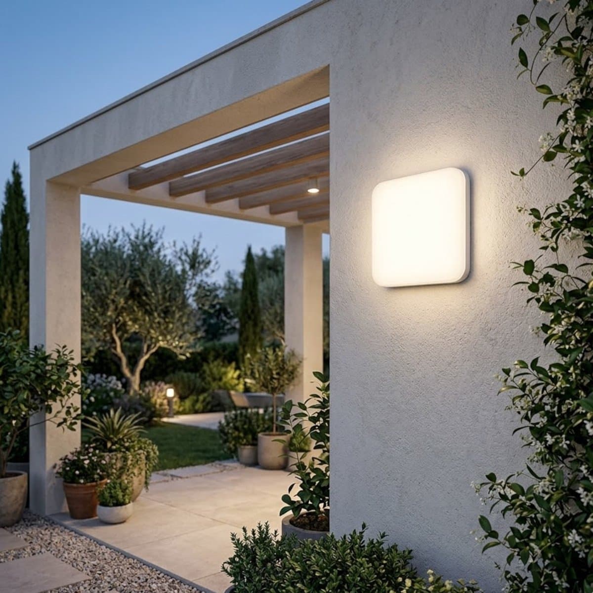 Applique moderno Lampadari Bartalini SYAWLA LED 4000 IP65 acrilico termoplastico - 2