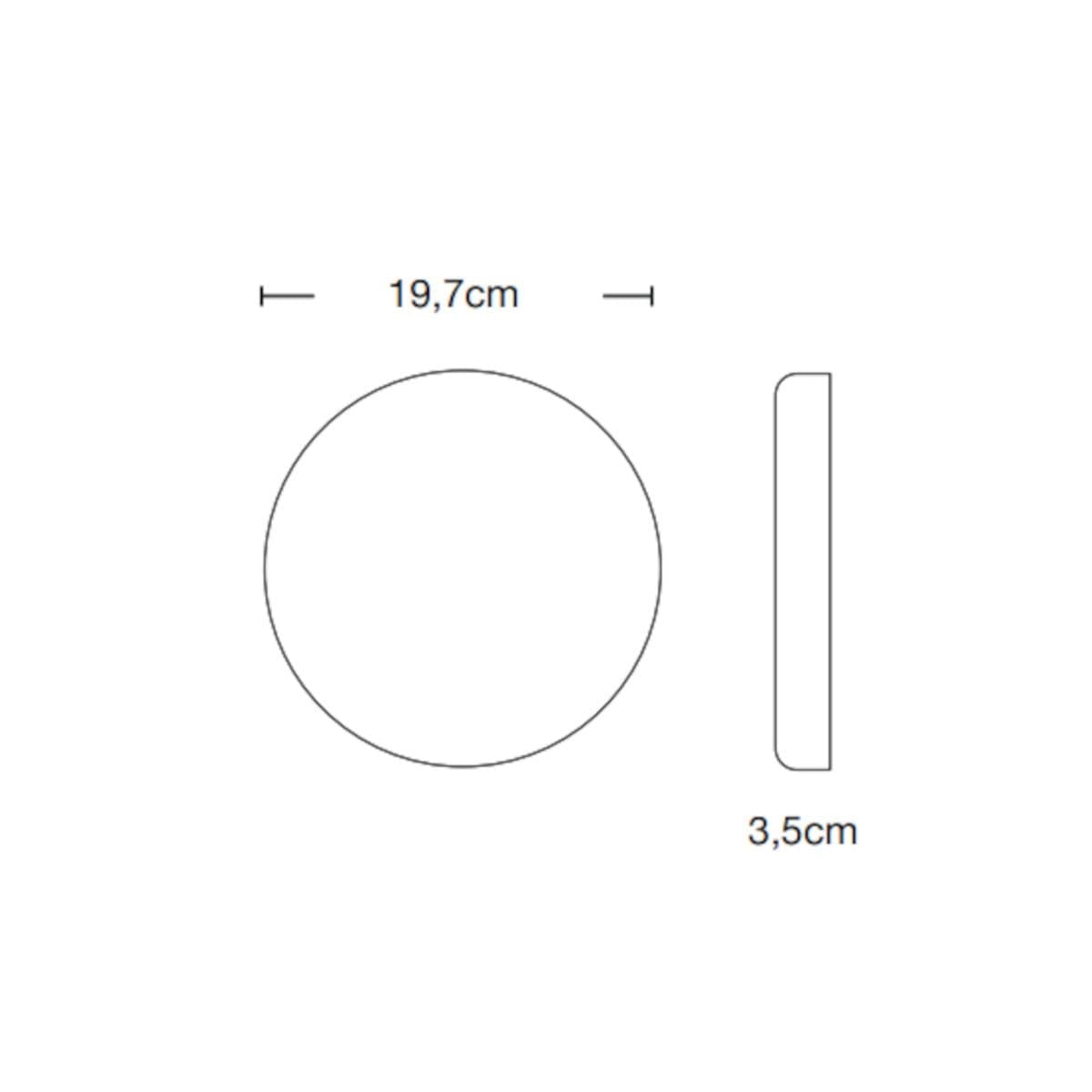 Applique moderno Lampadari Bartalini SYAWLA LED 4000 IP65 acrilico termoplastico - 5