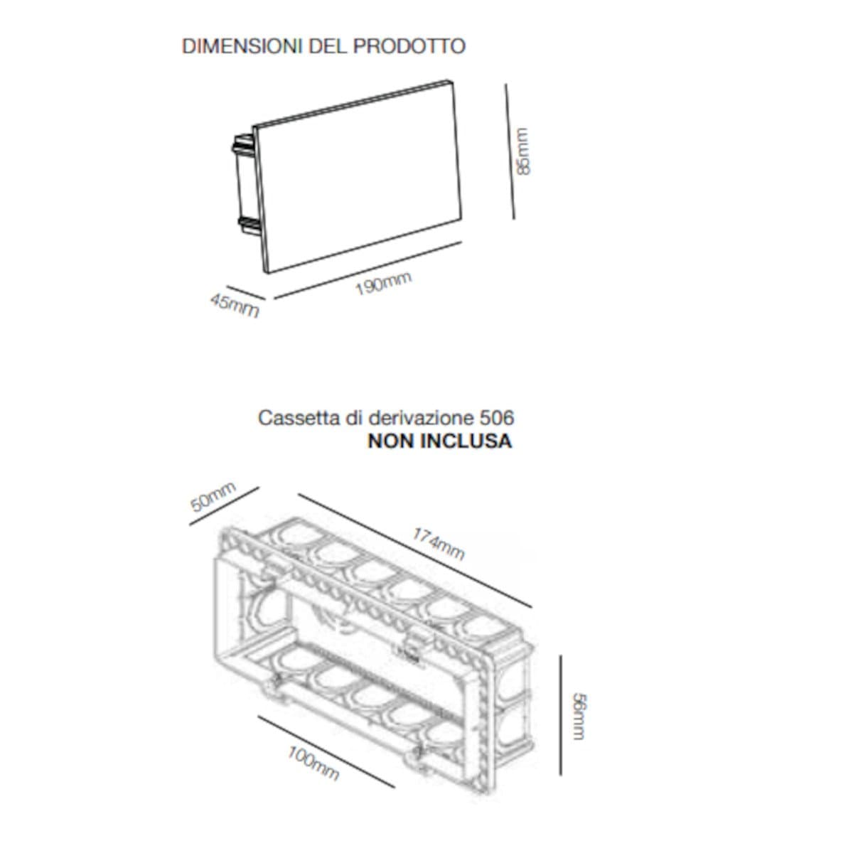 Segnapasso incasso Lampadari Bartalini PETS GLASS 506 CCT LED IP65 metallo vetro - 4