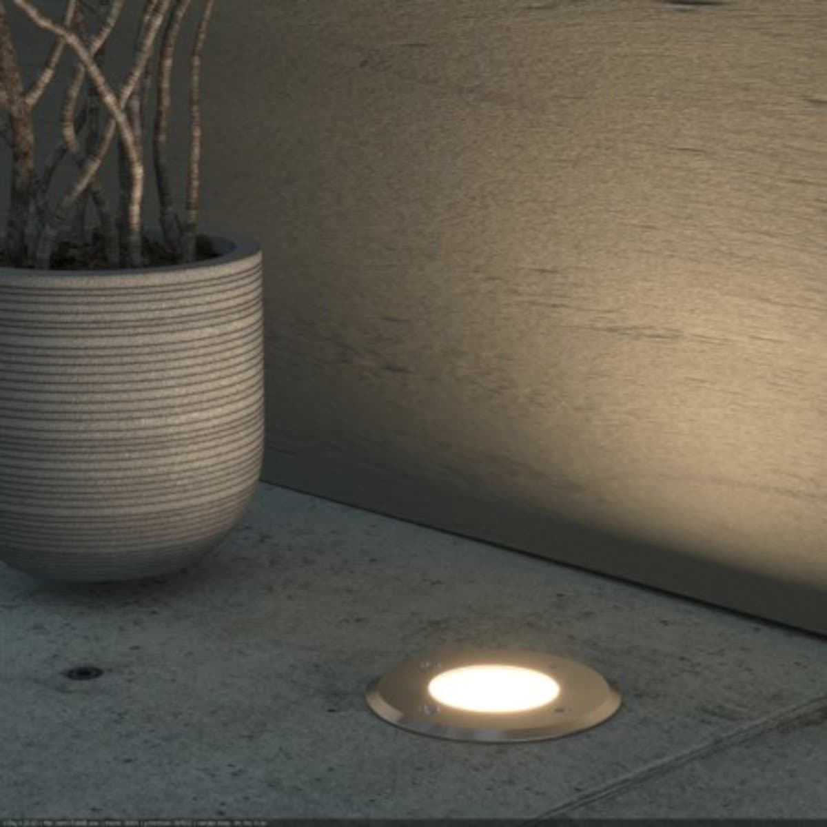 Incasso terra Lampadari Bartalini INRAN R GU10 LED IP65 acciaio vetro - 2