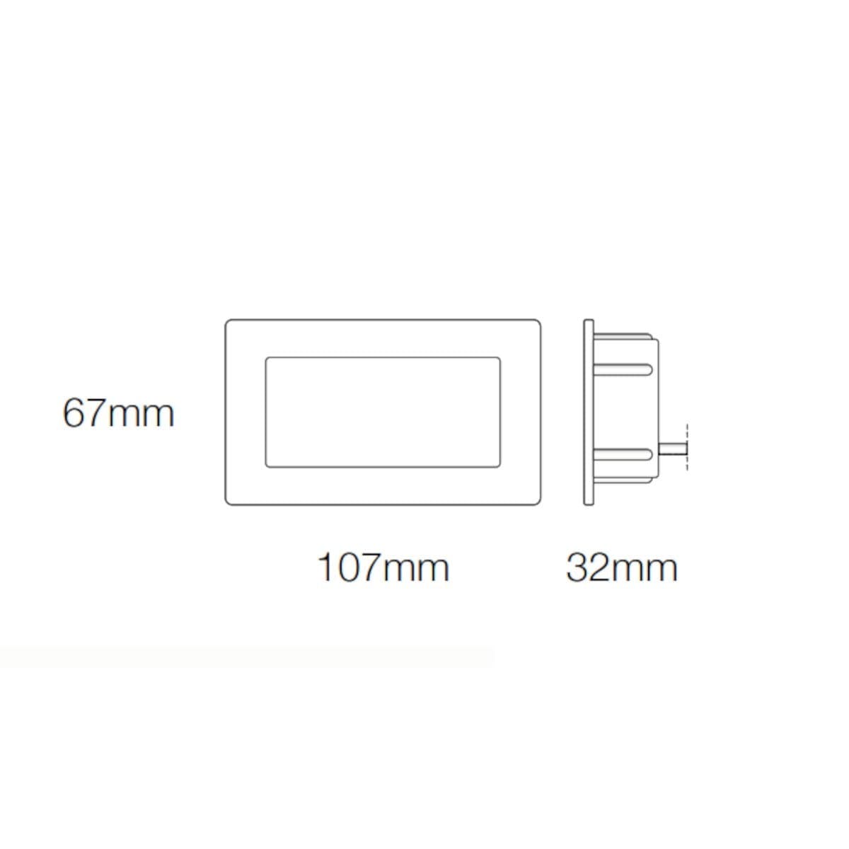 Segnapasso incasso Lampadari Bartalini EGAREVOC 503 CCT LED IP65 metallo acrilico - 4