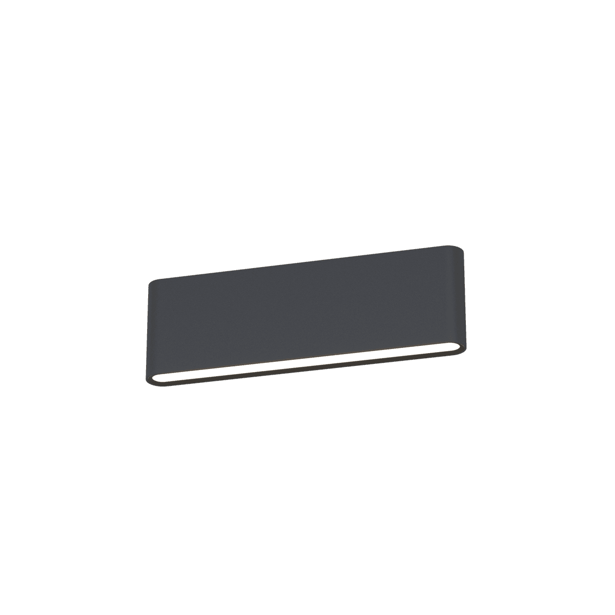 Applique LED Top Light LIMA 28 IP54 CCT biemissione alluminio vetro - 5