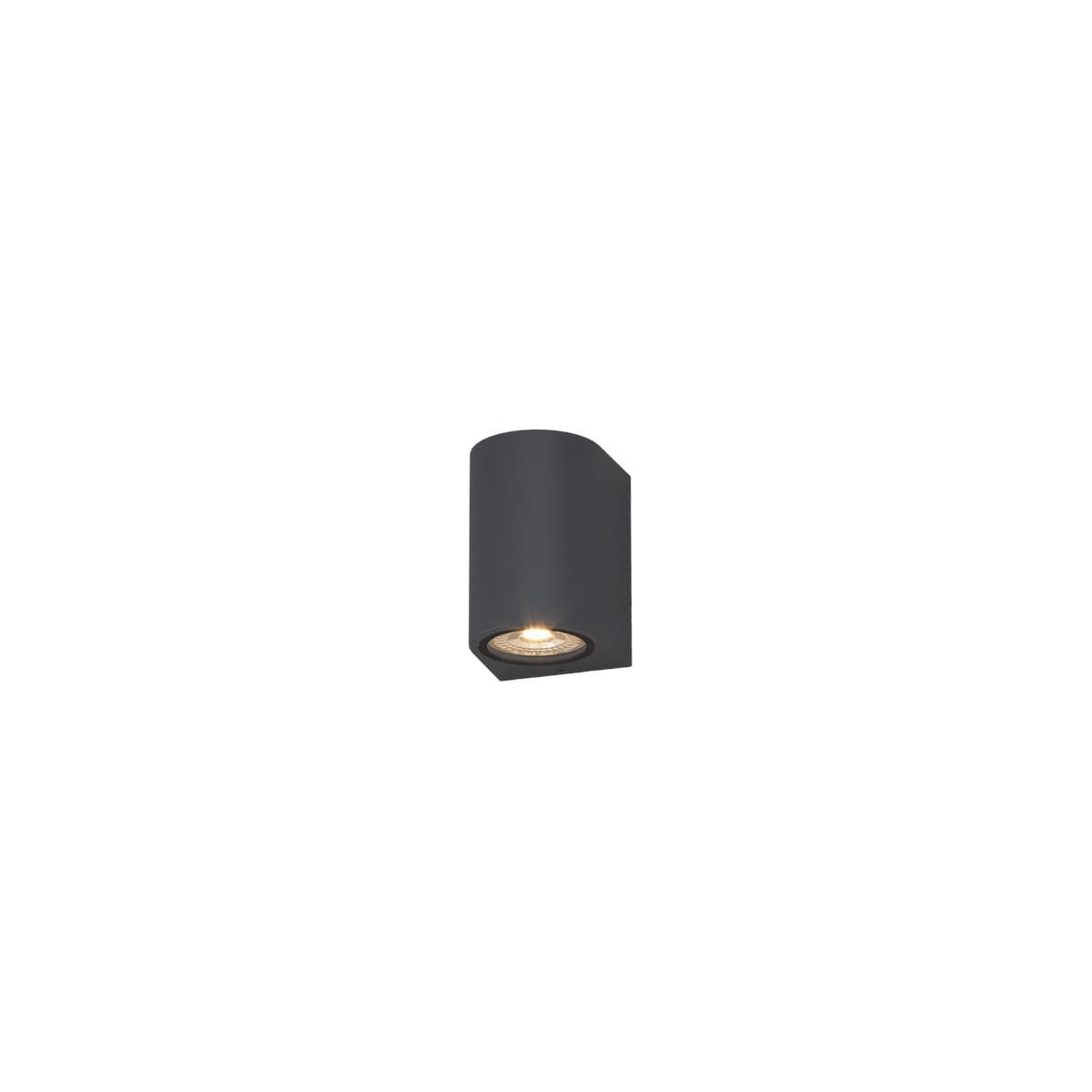 Applique monoemissione Top Light LIONE AP GU10 LED IP65 alluminio vetro - 19