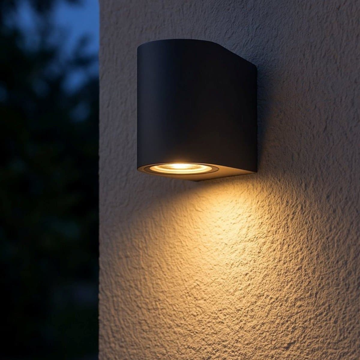 Applique monoemissione Top Light LIONE AP GU10 LED IP65 alluminio vetro - 12