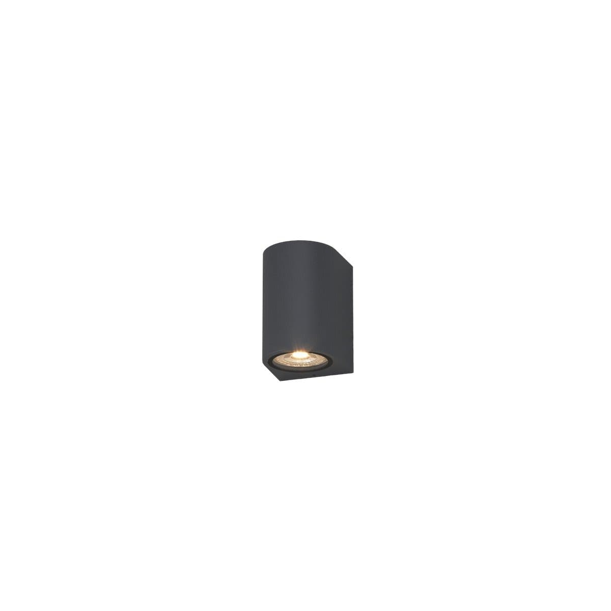 Applique monoemissione Top Light LIONE AP GU10 LED IP65 alluminio vetro - 5