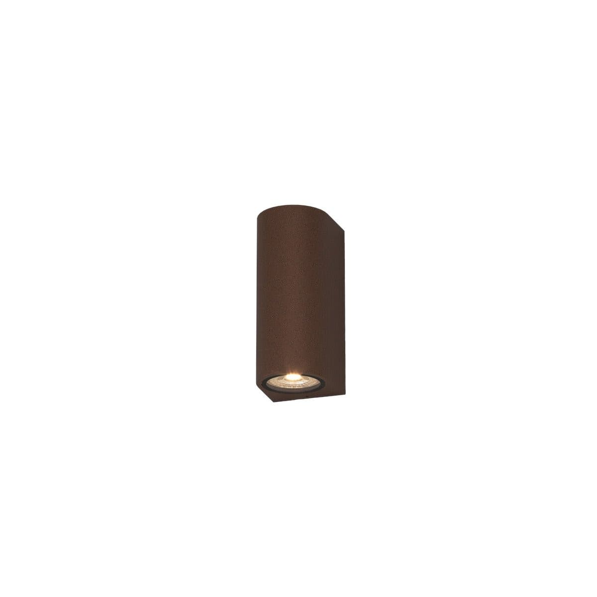 Applique biemissione Top Light LIONE AG GU10 LED IP65 alluminio vetro - 10