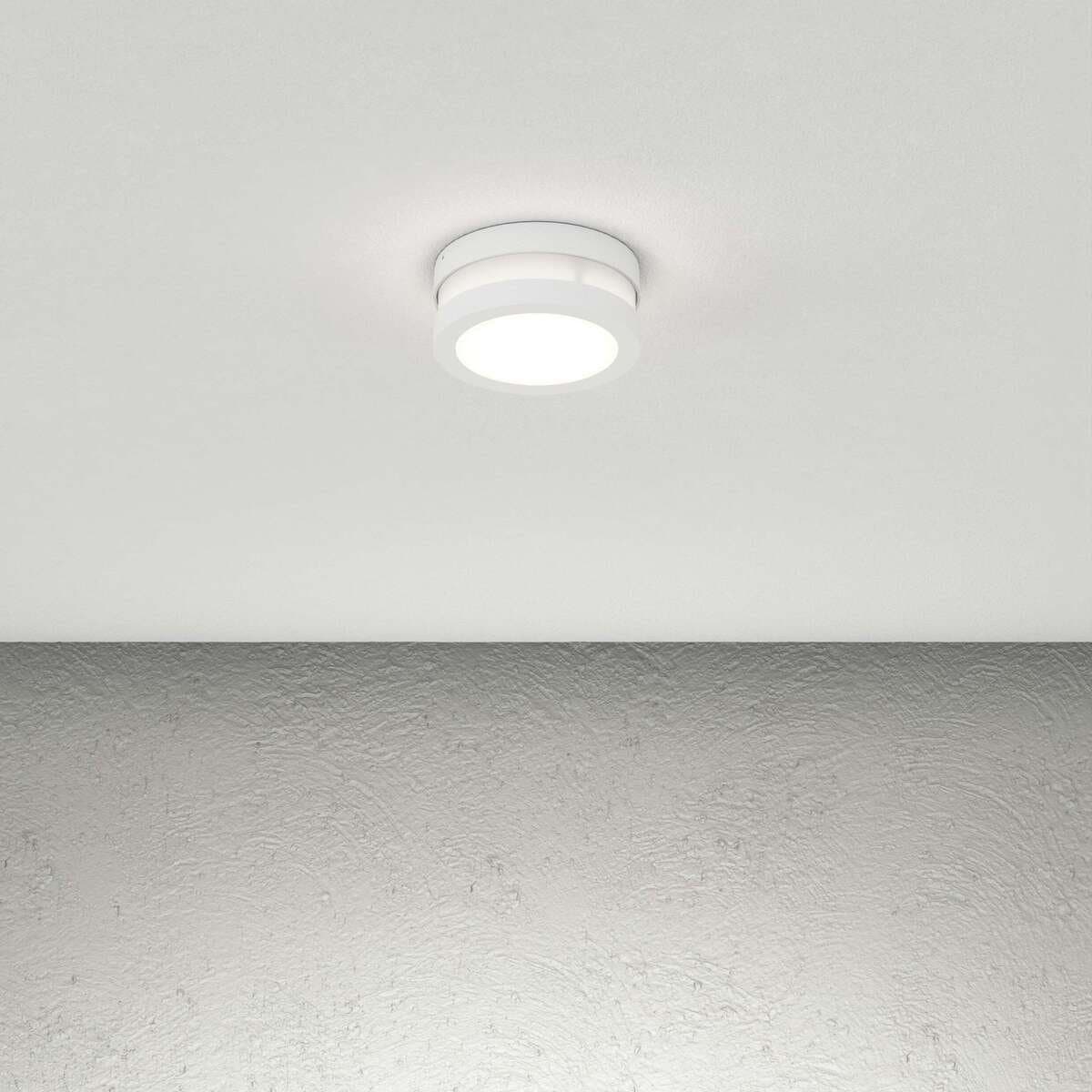 Plafoniera moderna Top Light SOHO 14 GX53 LED IP54 alluminio policarbonato - 6