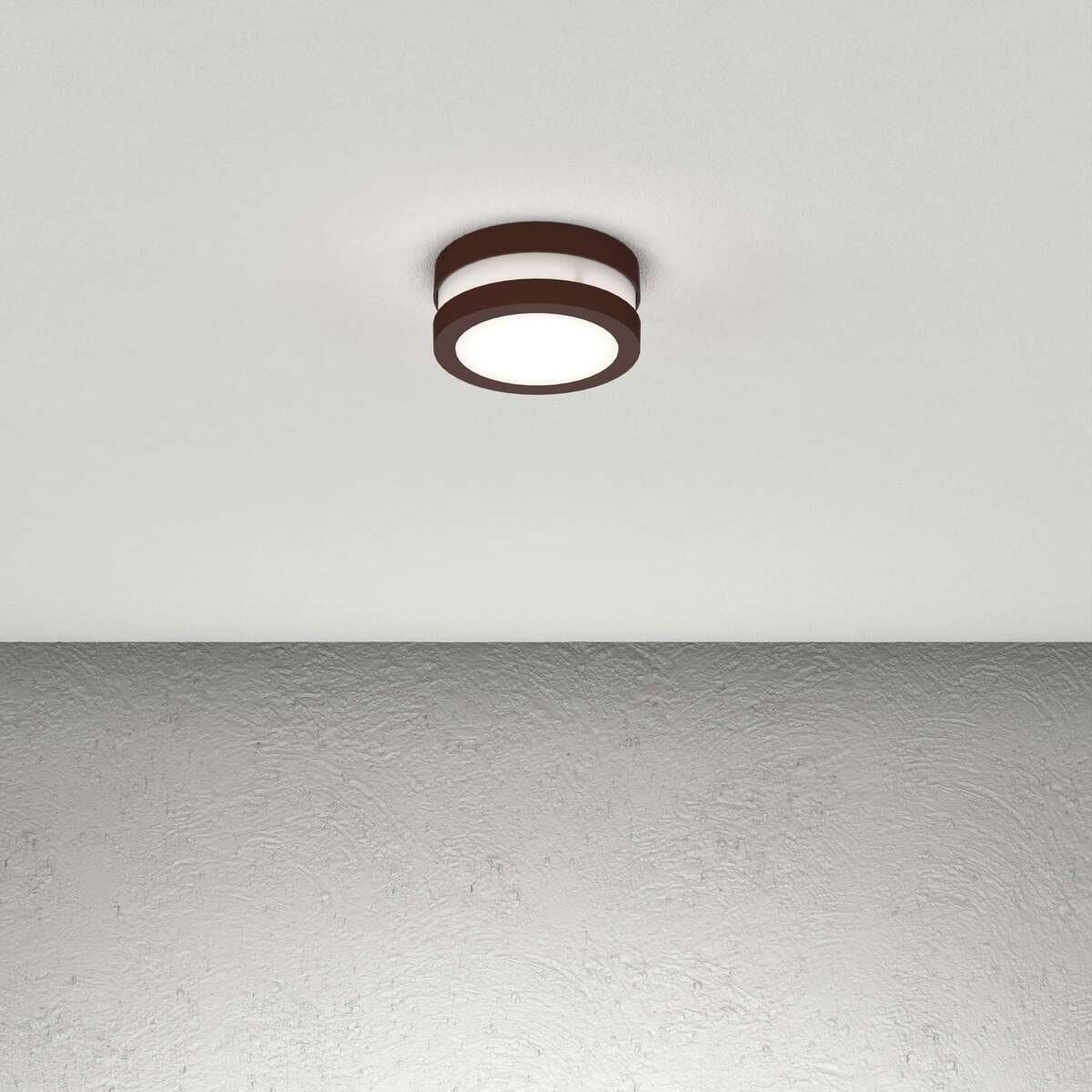 Plafoniera classica Top Light SOHO 14 CO GX53 LED IP54 alluminio policarbonato - 2