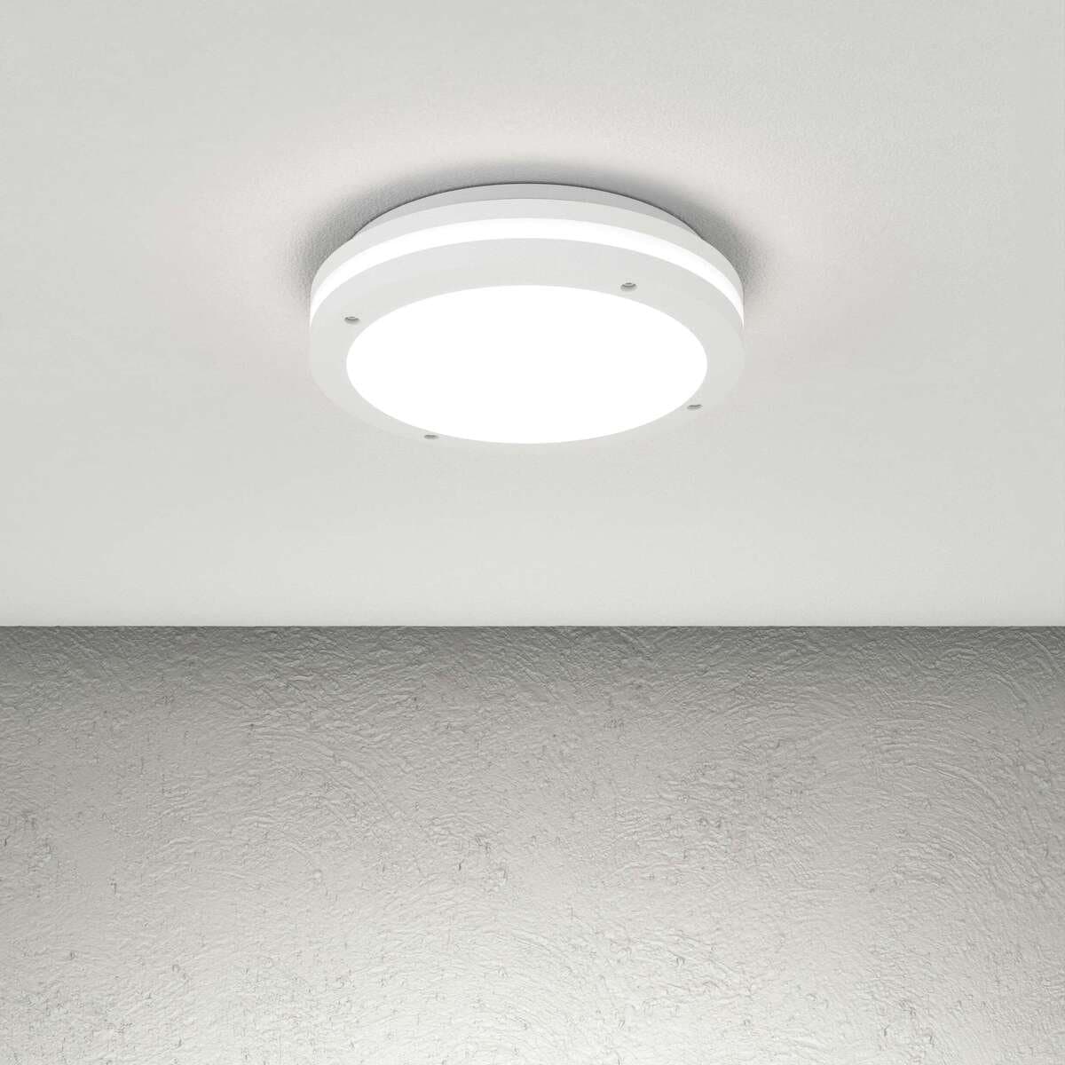 Plafoniera moderna Top Light SOHO 30 GX53 LED IP54 alluminio policarbonato - 2