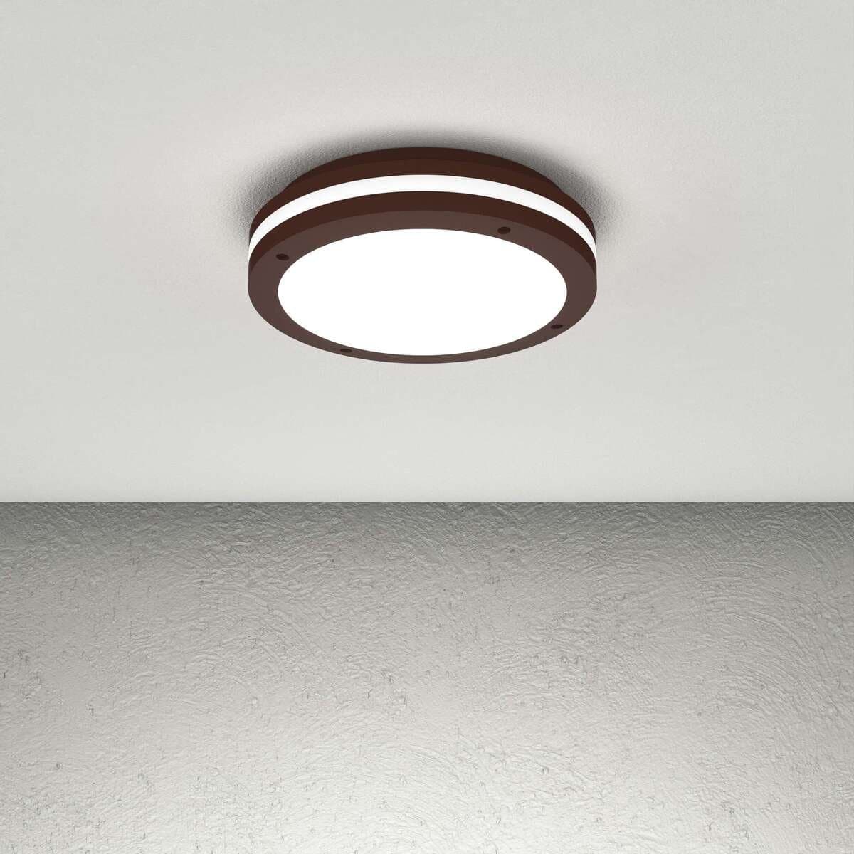 Plafoniera classica Top Light SOHO 30 GX53 LED IP54 alluminio policarbonato - 2