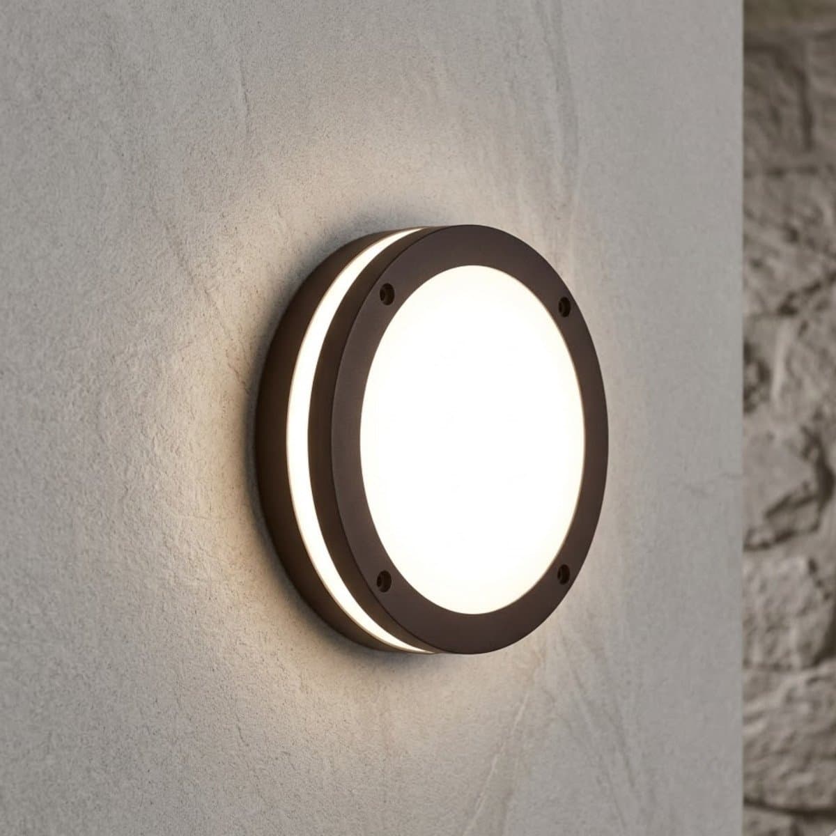 Plafoniera classica Top Light SOHO 30 GX53 LED IP54 alluminio policarbonato - 3