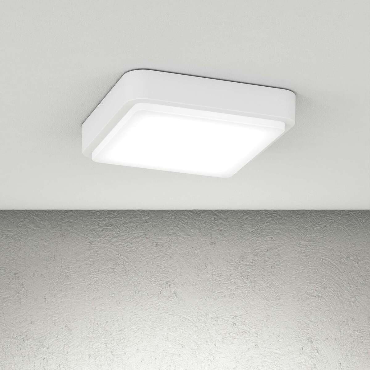 Plafoniera moderna Top Light IRVINE 37 GX53 LED IP54 alluminio policarbonato - 2