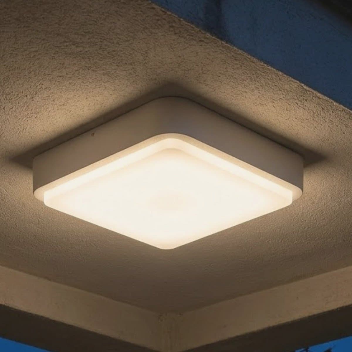 Plafoniera moderna Top Light IRVINE 37 GX53 LED IP54 alluminio policarbonato - 3