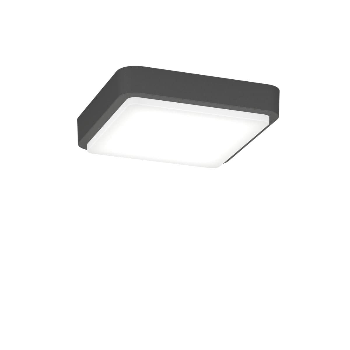 Plafoniera moderna Top Light IRVINE 37 GX53 LED IP54 alluminio policarbonato - 5