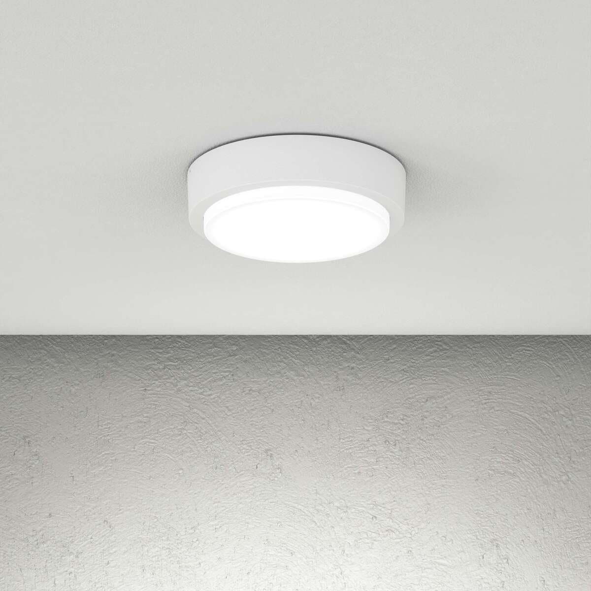 Plafoniera moderna Top Light BAKU 28 GX53 LED IP54 alluminio policarbonato - 5