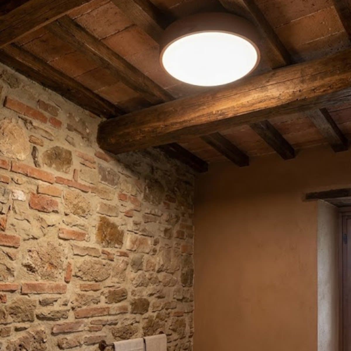 Plafoniera classica Top Light BAKU 28 CO GX53 LED IP54 alluminio policarbonato - 3