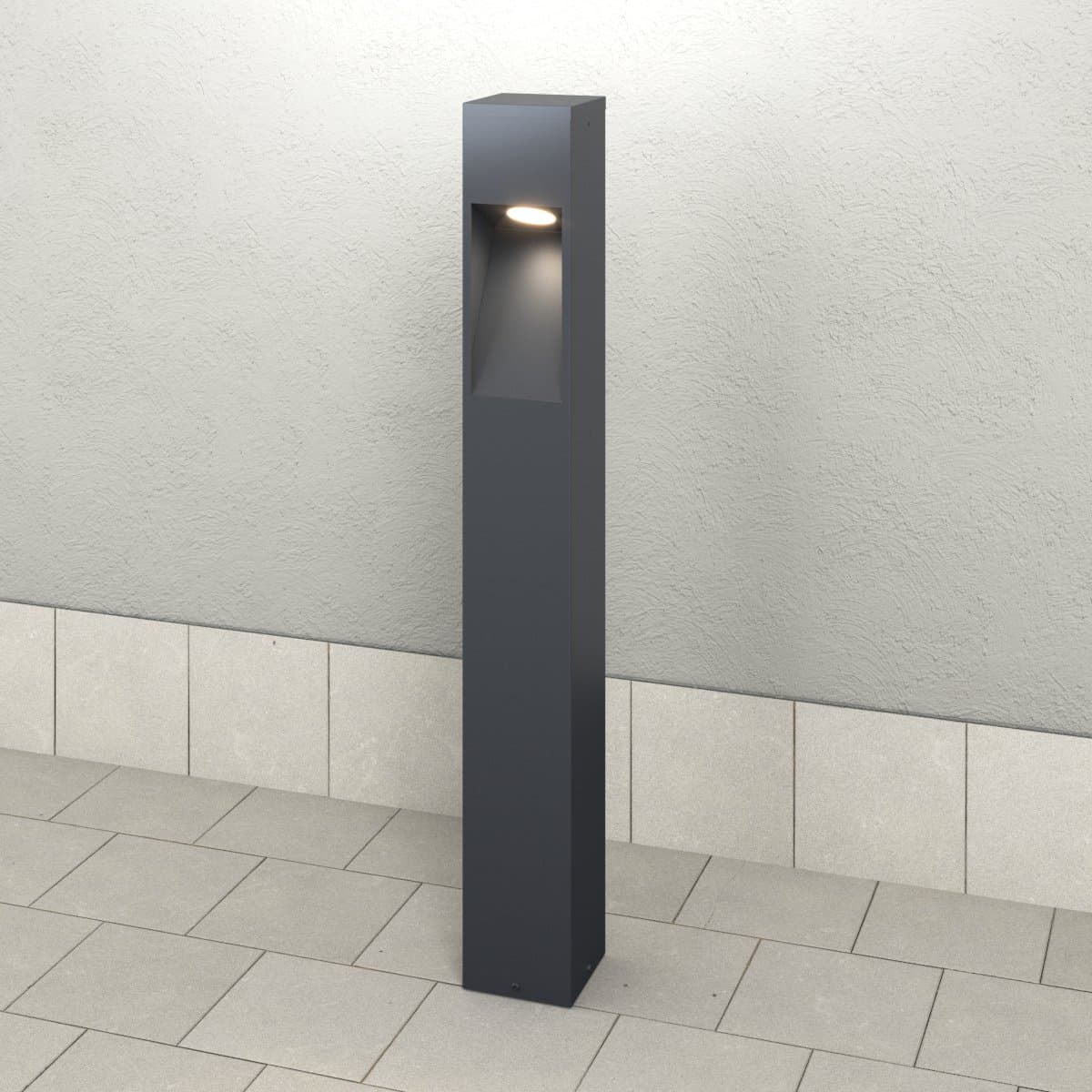 Lampioncino moderno Top Light LISBONA LED 3000 IP65 alluminio - 11