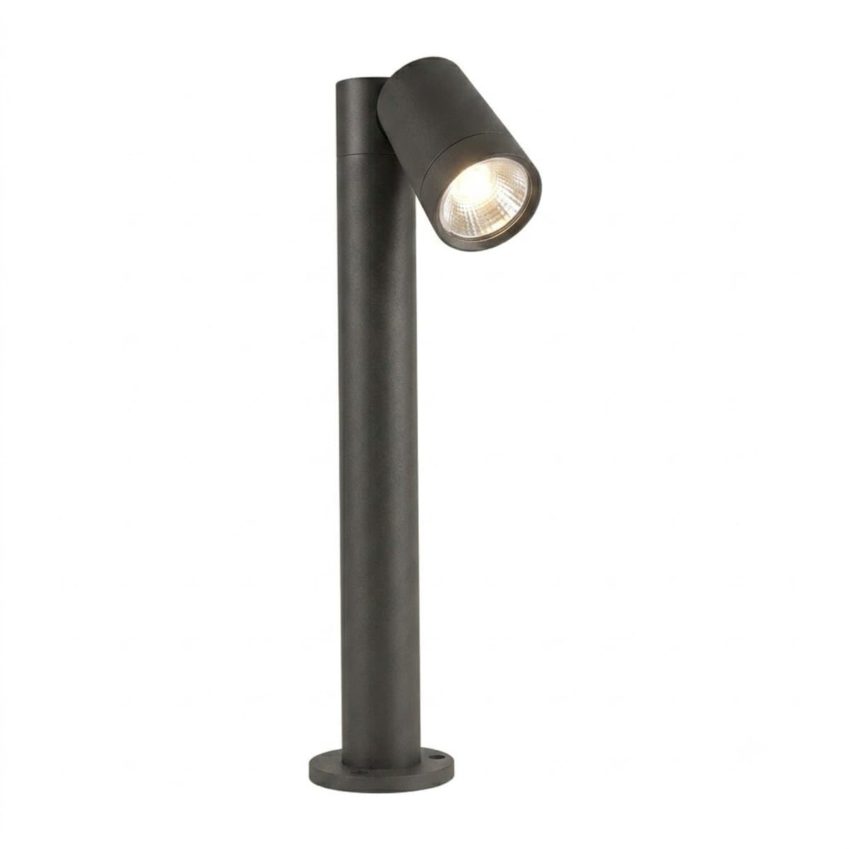 Lampioncino moderno Top Light OSLO PA50 PA80 1 GA GU10 LED IP65 orientabile alluminio vetro - 5