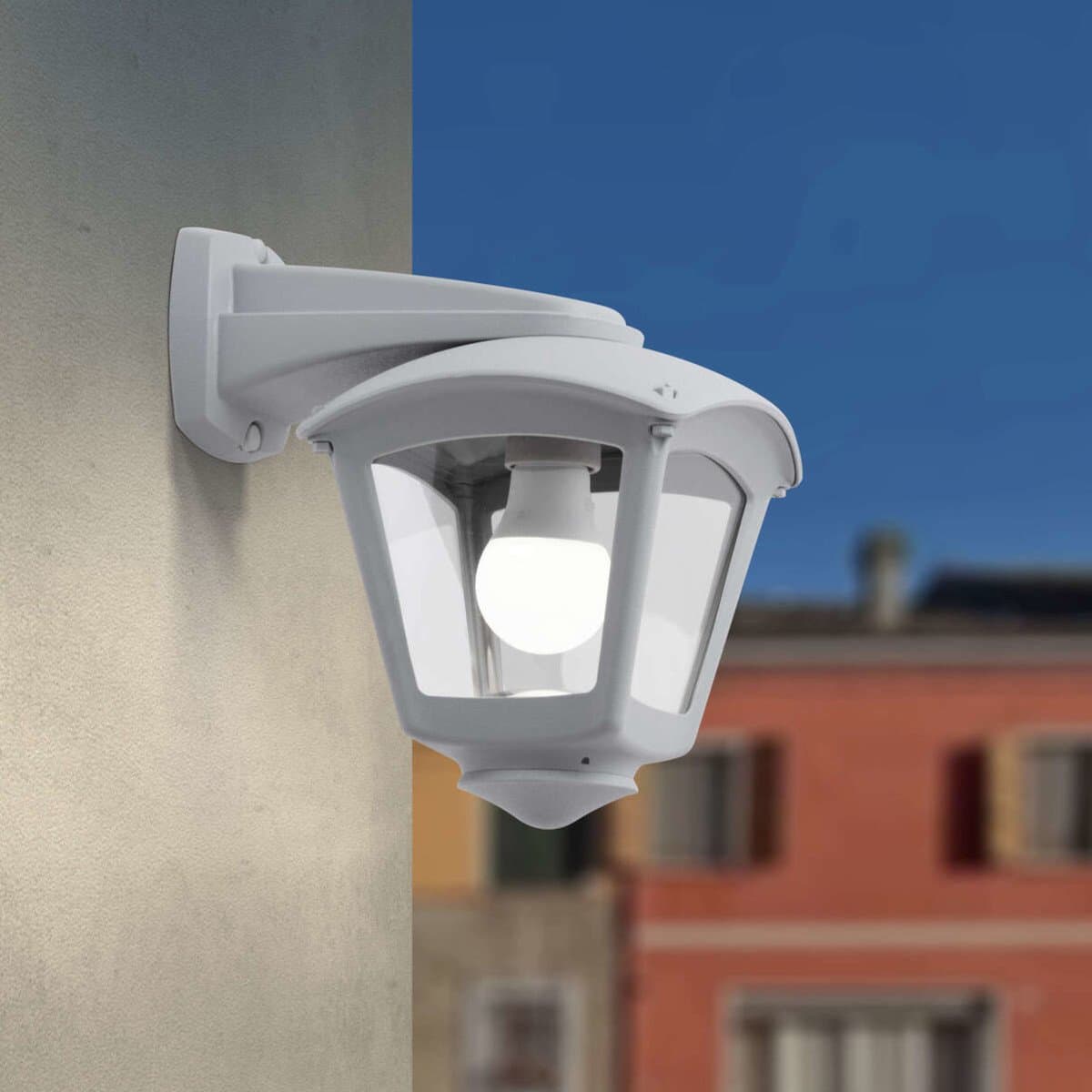 Applique moderno Top Light LERICI AP E27 LED IP55 resina PMMA - 2