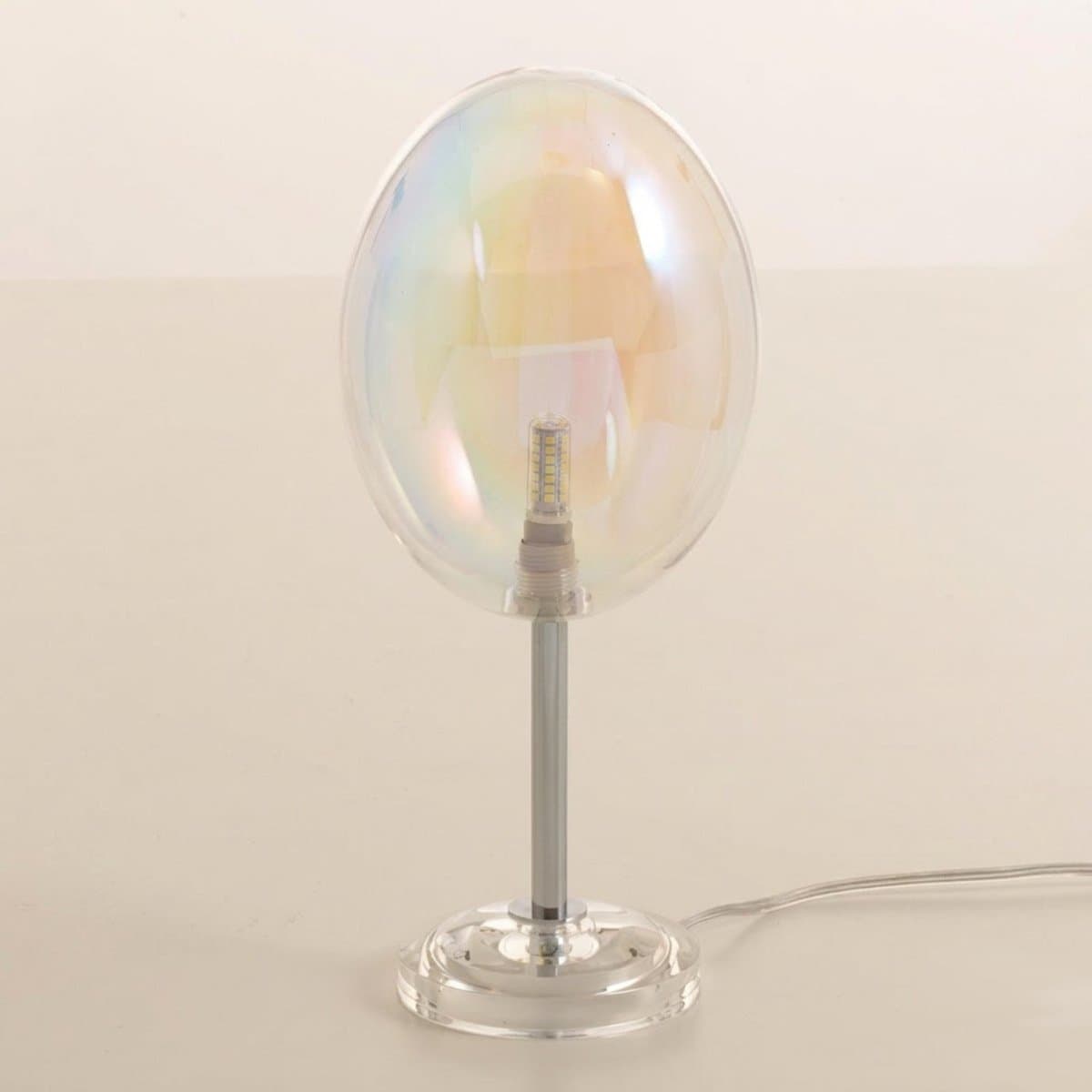 Abat jour moderna Illuminando UVA G9 LED LU UVA T TR+VE UVA metallo vetro - 2