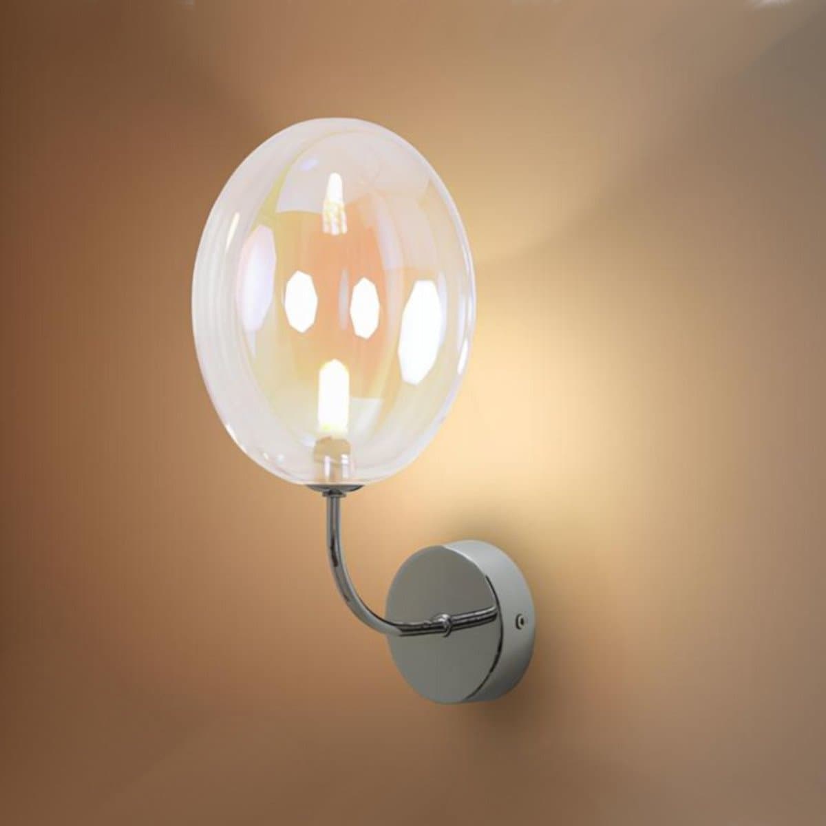 Applique moderno Illuminando UVA G9 LED AP UVA+VE UVA metallo vetro - 4