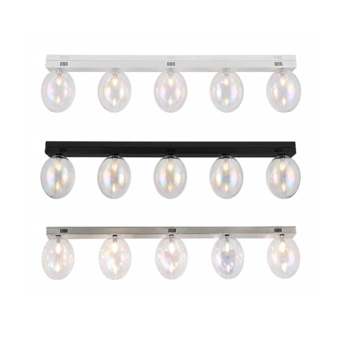 Plafoniera moderna Illuminando UVA G9 LED PL UVA 130+5xVE UVA  metallo vetro - 5