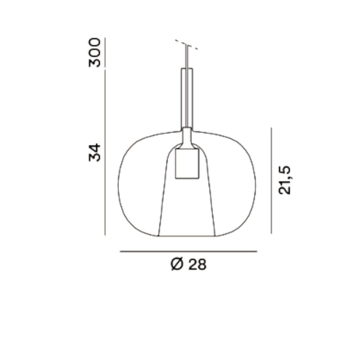 Lampadario moderno Perenz illumina RAIN 8249+6747 CL E27 LED vetro metallo - 7