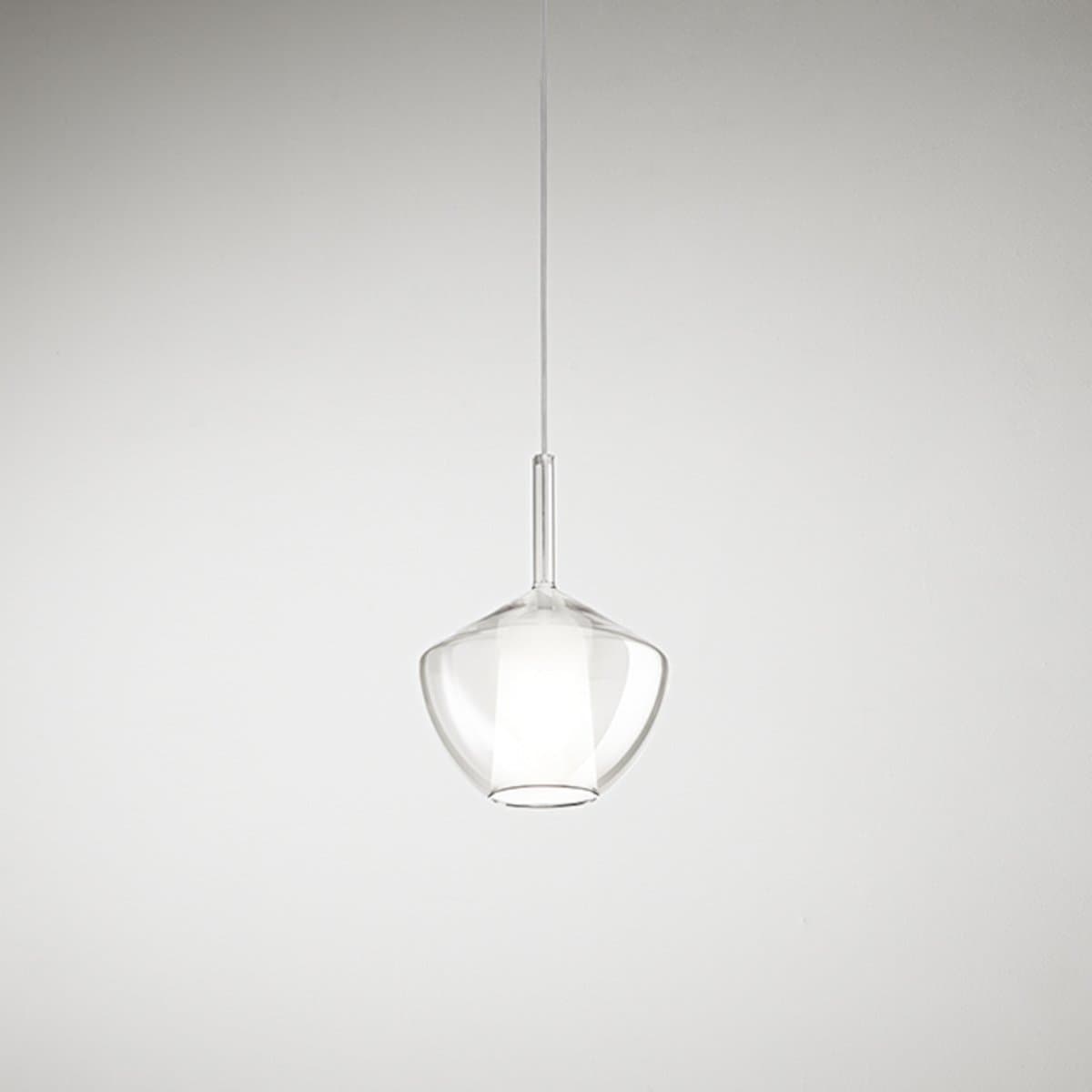 Lampadario moderno Perenz illumina RAIN 8251+6747 CL E27 LED vetro metallo - 15
