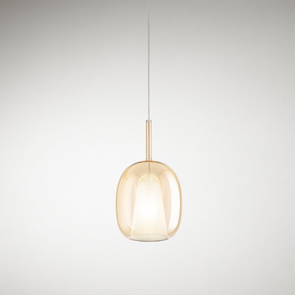 Lampadario classico Perenz illumina RAIN 8253+6747 OB E27 LED vetro metallo - 4