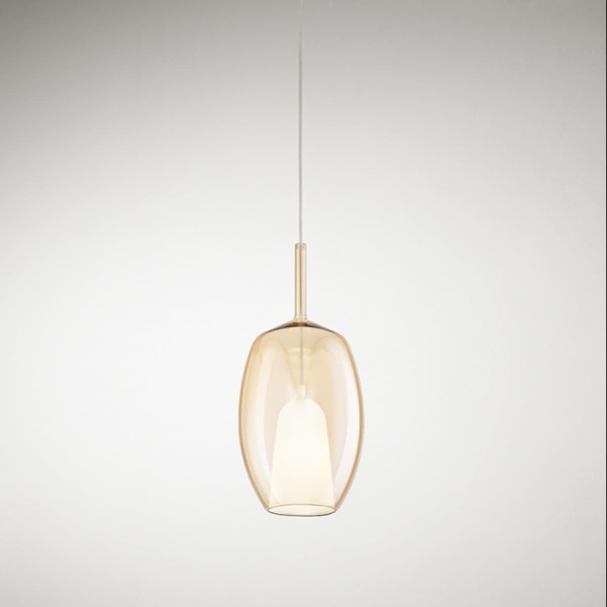 Lampadario classico Perenz illumina RAIN 8255+6747 OB E27 LED vetro metallo - 13