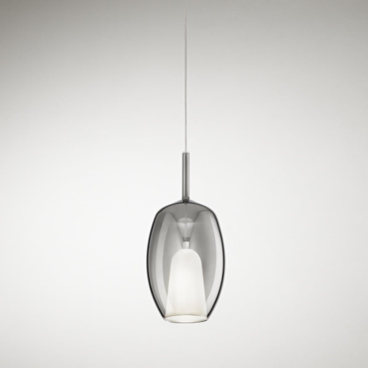Lampadario moderno Perenz illumina RAIN 8255+6747 CL E27 LED vetro metallo - 2