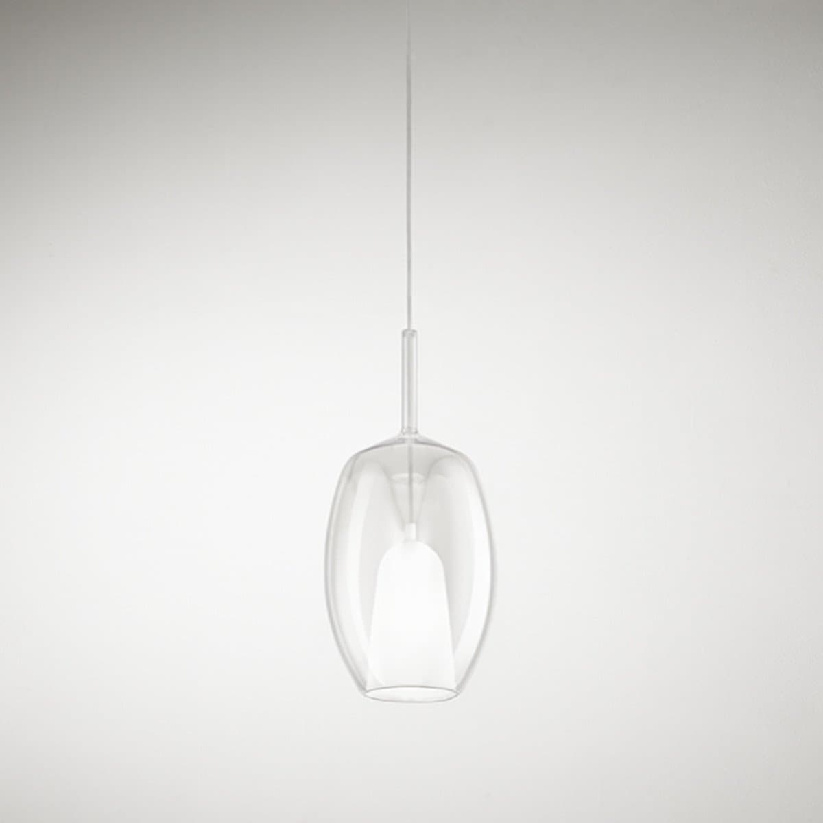 Lampadario moderno Perenz illumina RAIN 8255+6747 CL E27 LED vetro metallo - 5