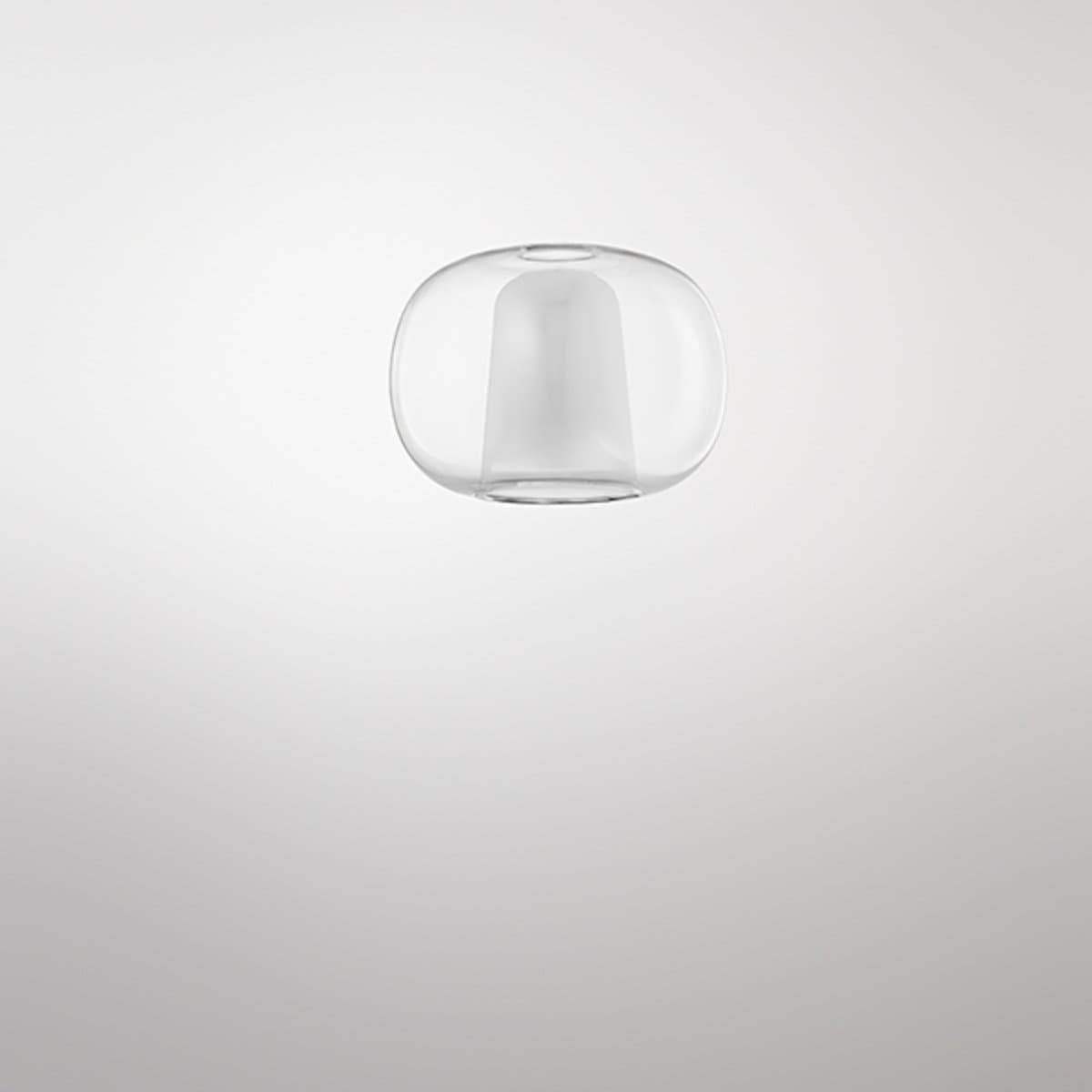 Plafoniera moderna Perenz illumina RAIN 8584+8588B E27 LED vetro metallo - 16
