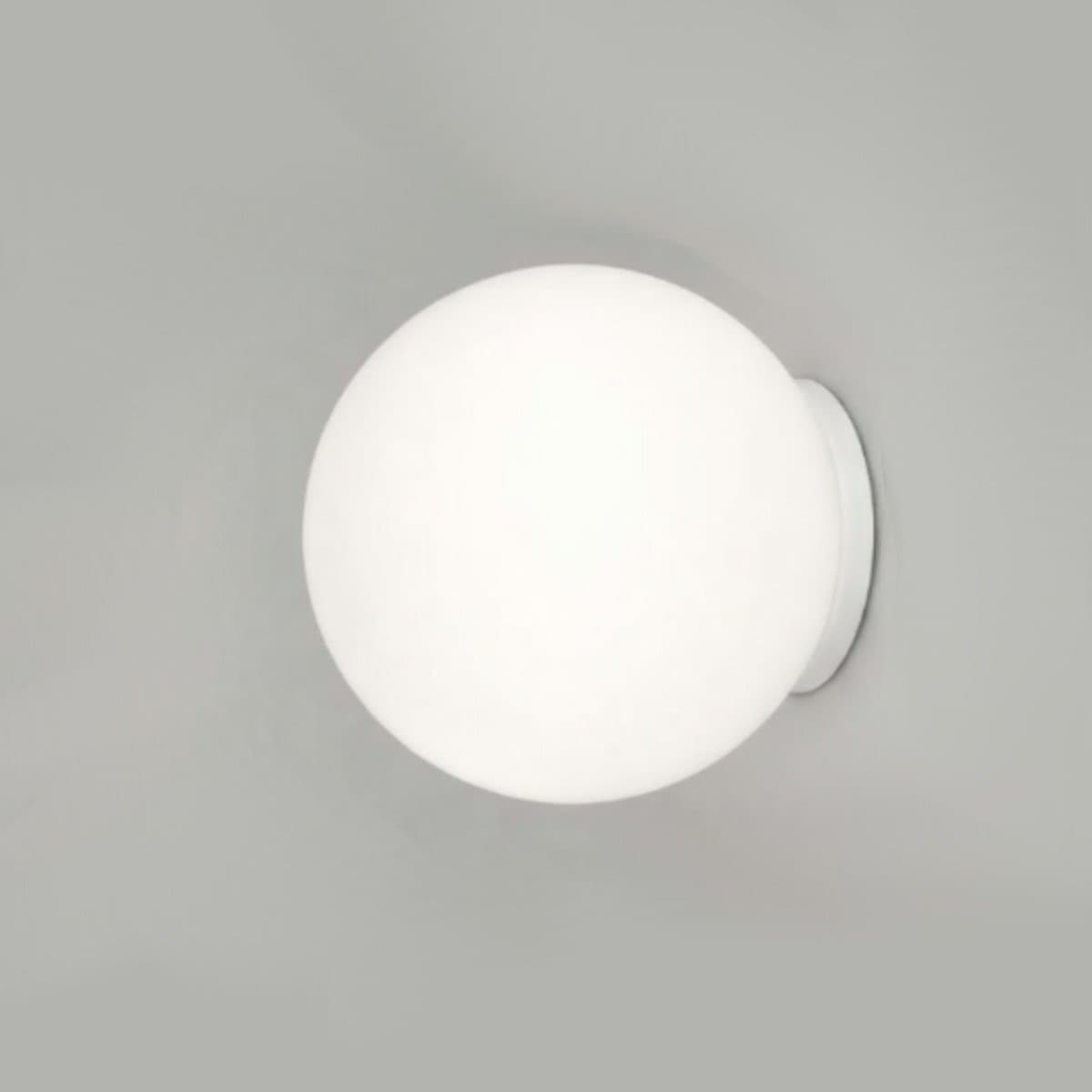Applique moderno Top Light MARS 1195BI A E27 LED vetro metallo - 2