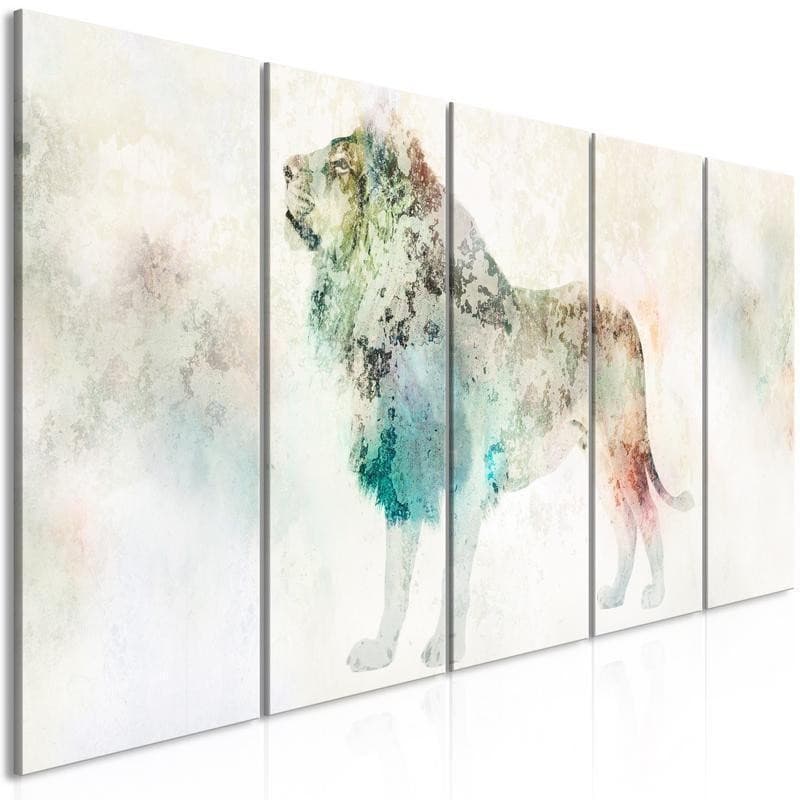 Quadro - Colourful King (5 Parts) Narrow - 6
