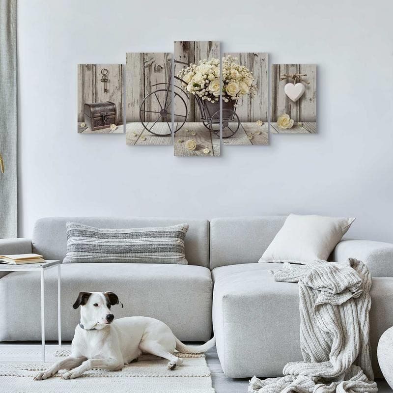 Quadro - Secret Bouquet (5 Parts) Wide - 3