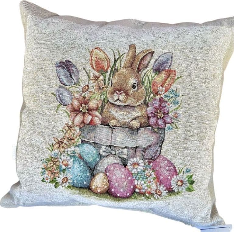 Cuscino arredo pasquale Uova colorate Botticelli Home - 2