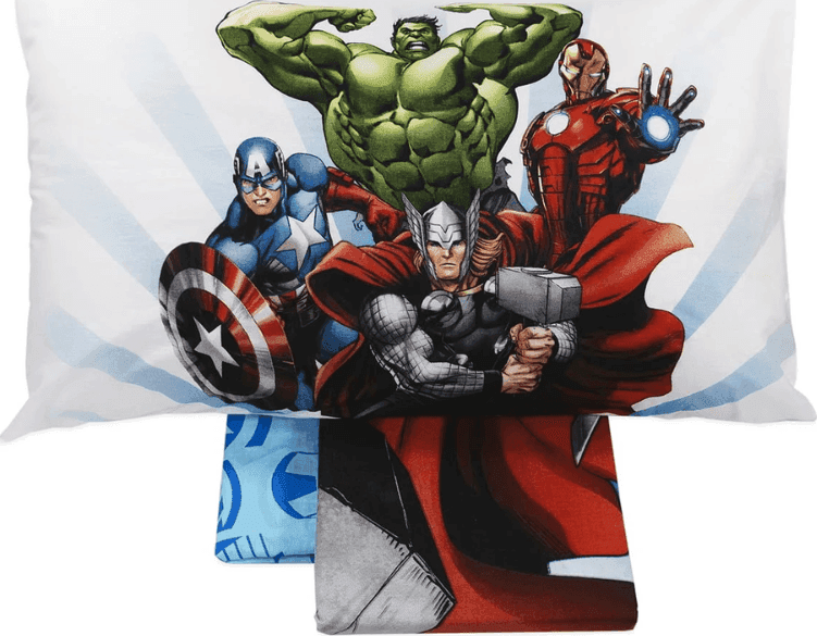 Lenzuola Avengers Letto Singolo in cotone Marvel