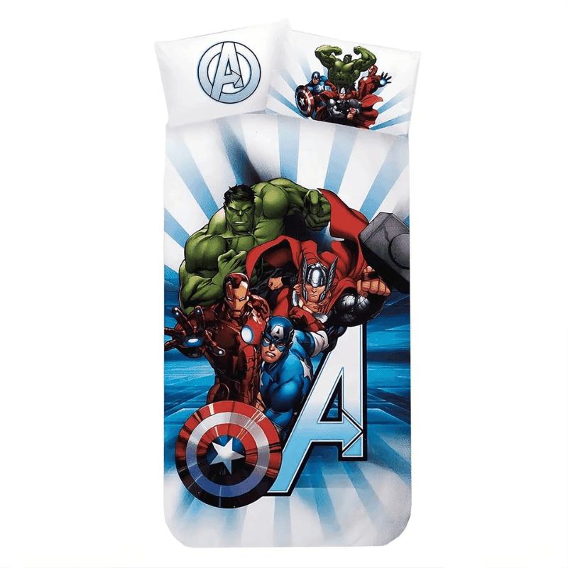 Lenzuola Avengers Letto Singolo in cotone Marvel - 3