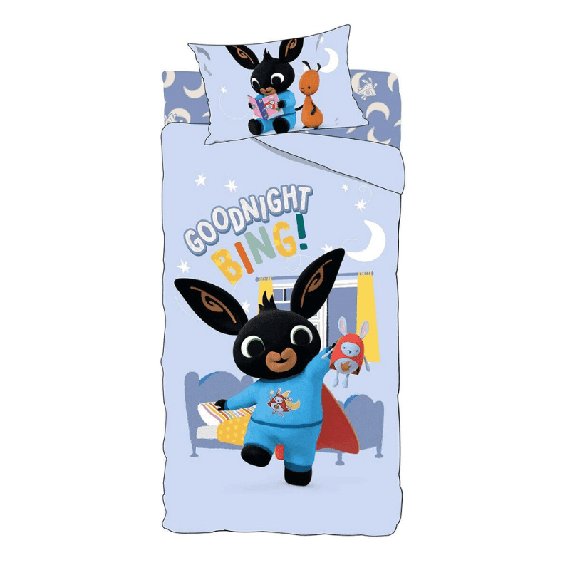 Lenzuola Bing Letto Singolo in cotone Disney
