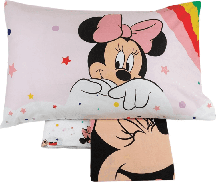 Lenzuola Minnie Letto Singolo in cotone Disney - 2