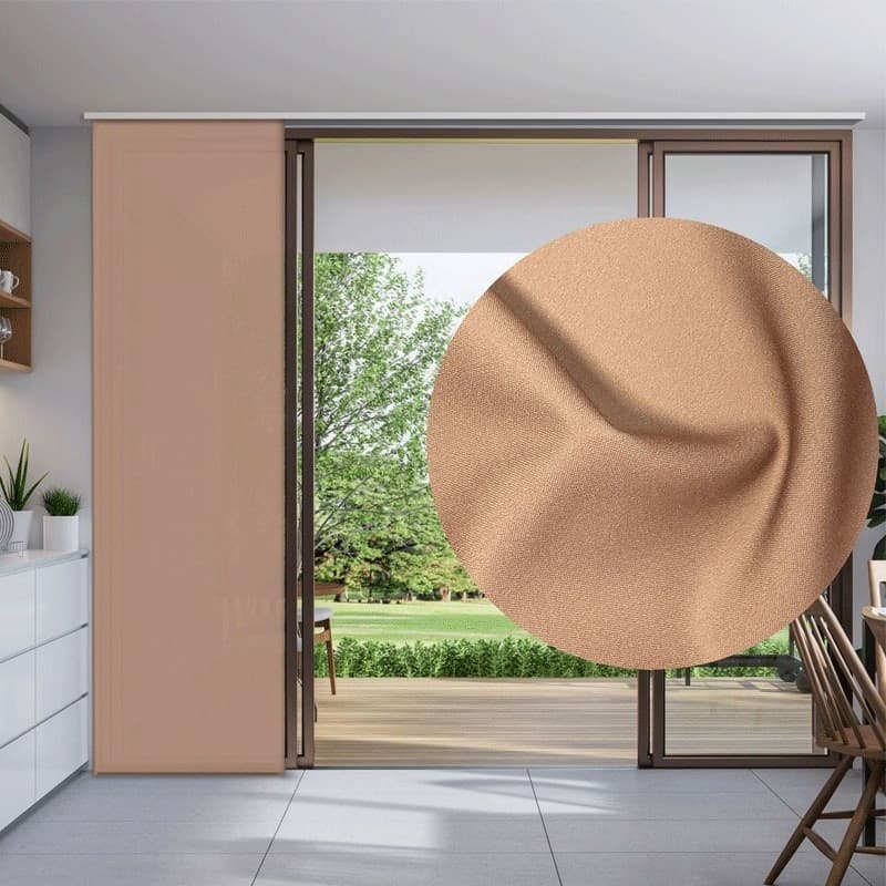 Tenda a Pannello moderna Tortora misure standard - 2