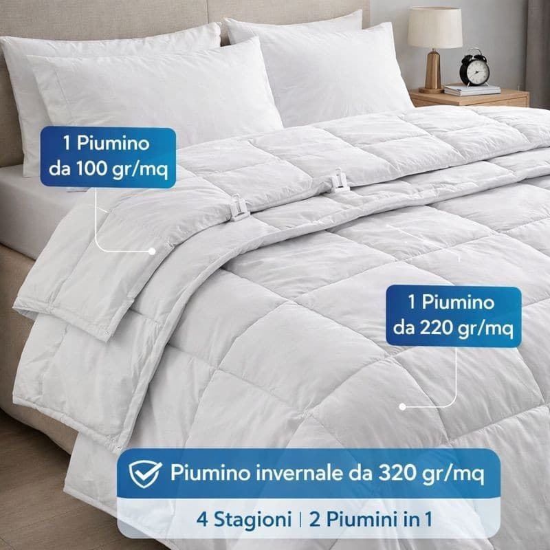 Piumino Letto Quattro Stagioni Botticelli Home - 2