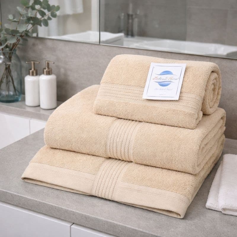 Set Asciugamani Viso Ospite e Telo bagno Colorissima Botticelli Home - 11