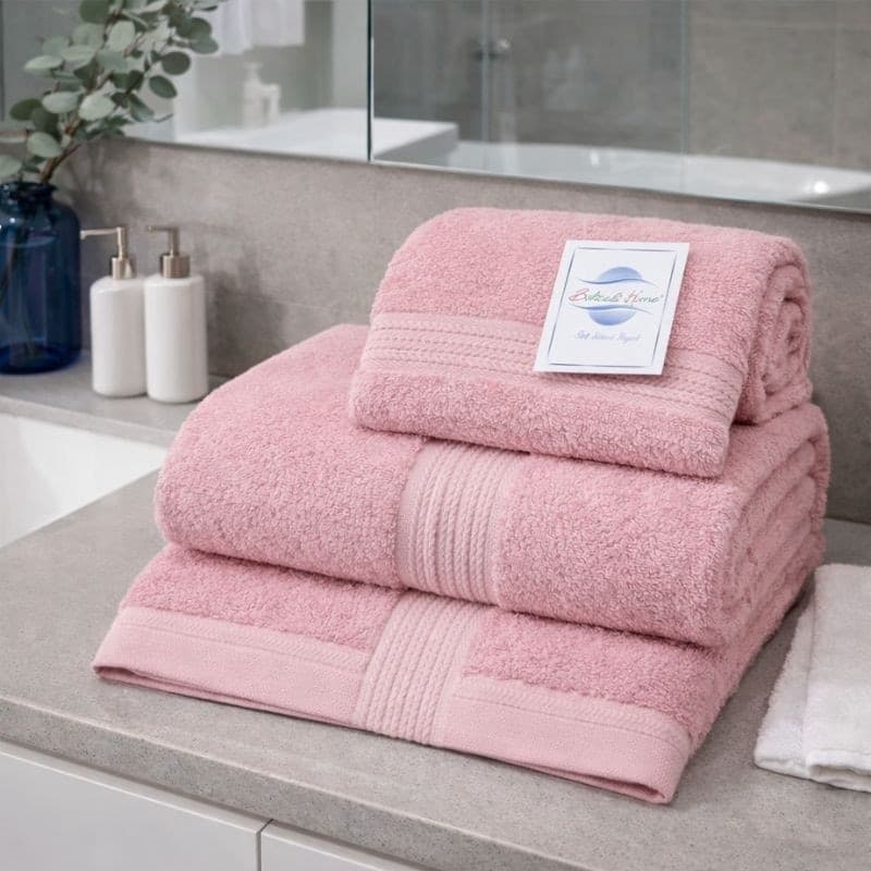 Set Asciugamani Viso Ospite e Telo bagno Colorissima Botticelli Home - 6